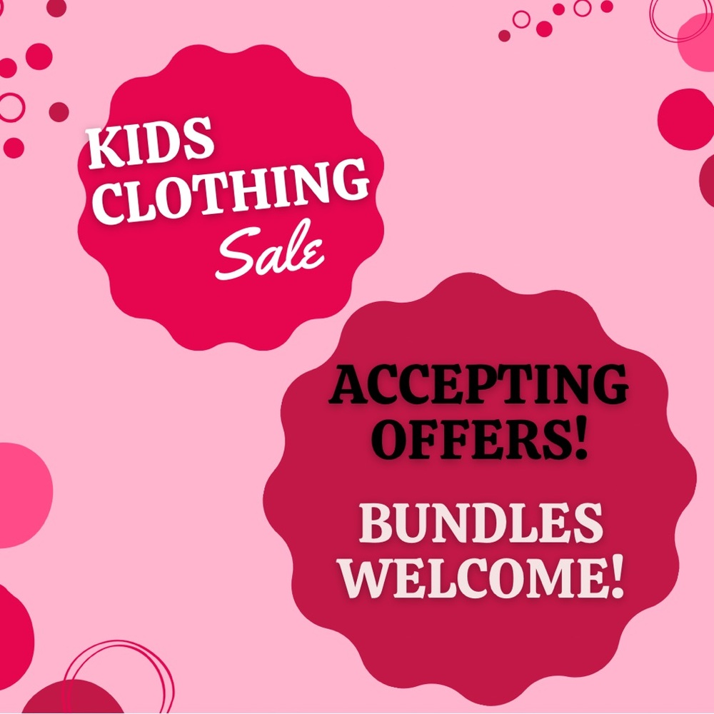 MAKE ME AN OFFER, huge kids sale! Great Brands!